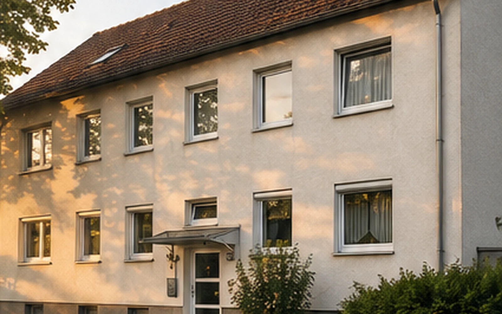 Gepflegtes Mehrfamilienhaus als Beispiel für das Ankaufsprofil von AKL Wohnwerte
